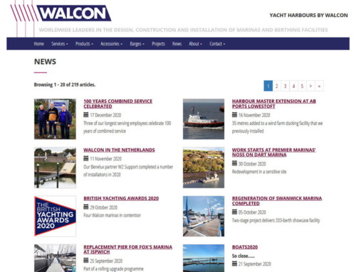 Visit the Walcon website for all their latest news